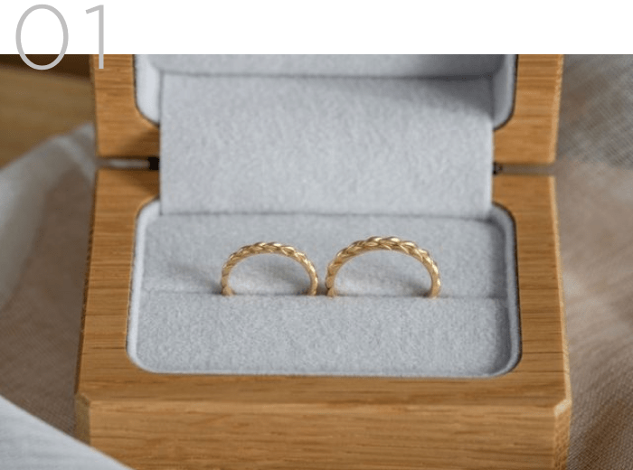 沢山の素材やデザインの中から細かいところまでこだわって選べます！