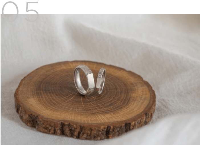 他社ブランドさんのように人と被ることもなく、おしゃれで唯一無二の指輪が作れます。